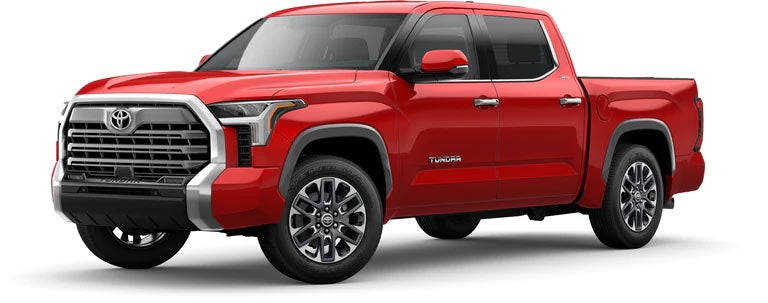 2022 Toyota Tundra Limited in Supersonic Red | Roseville Toyota in Roseville CA