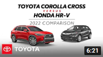 Corolla Cross vs. H-RV video thumbnail