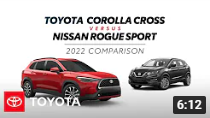 Corolla Cross vs. Rogue Sport video thumbnail
