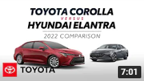 Corolla vs. Elantra video thumbnail