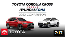 Corolla Cross vs. Kona video thumbnail