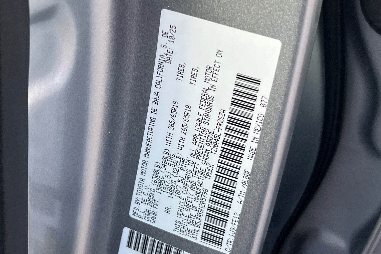 2025 Toyota Tacoma TRD Sport