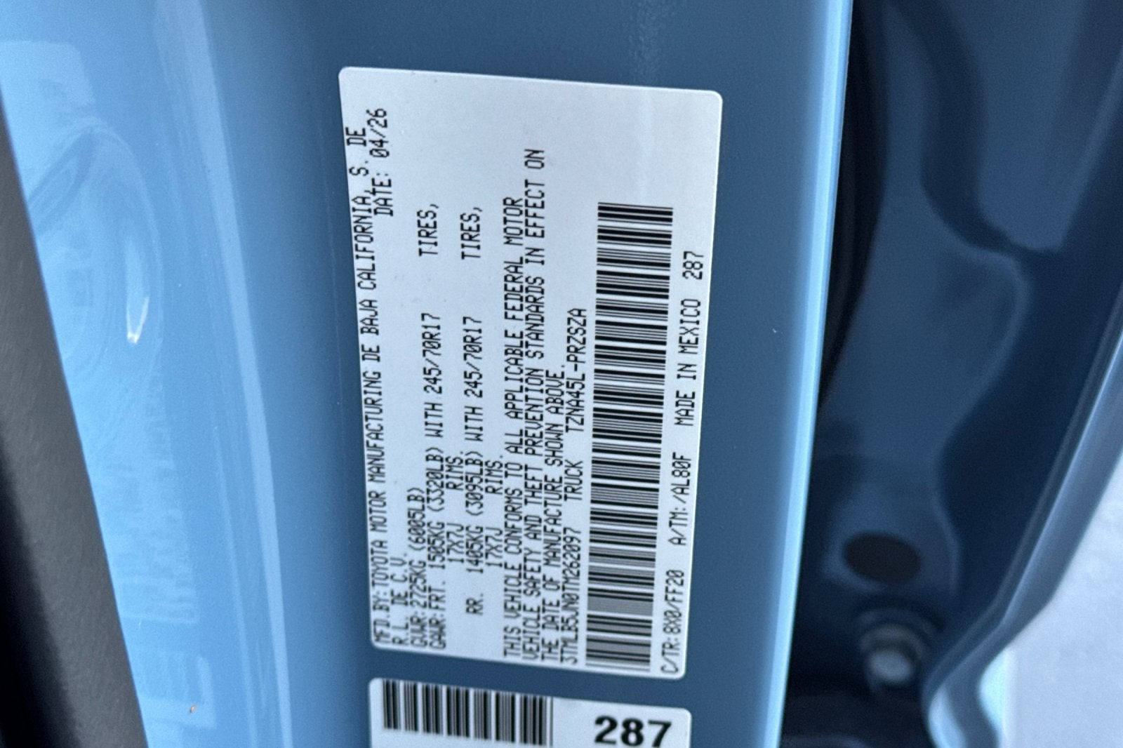 2026 Toyota Tacoma SR5