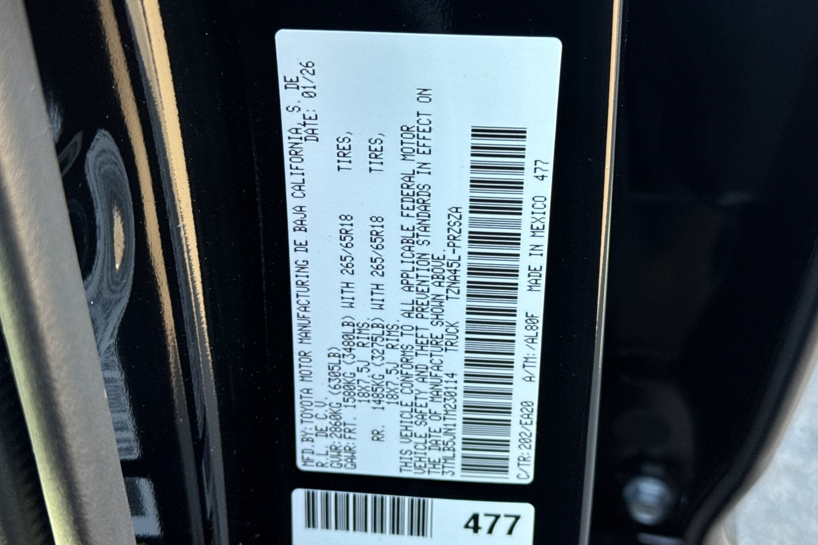 2026 Toyota Tacoma TRD Off-Road