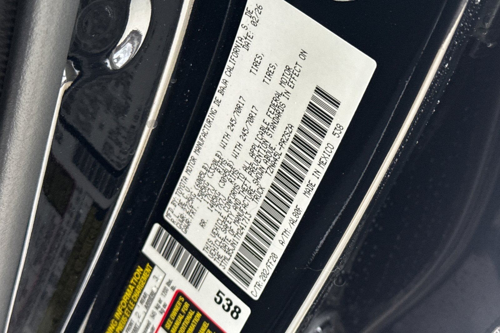 2026 Toyota Tacoma SR5