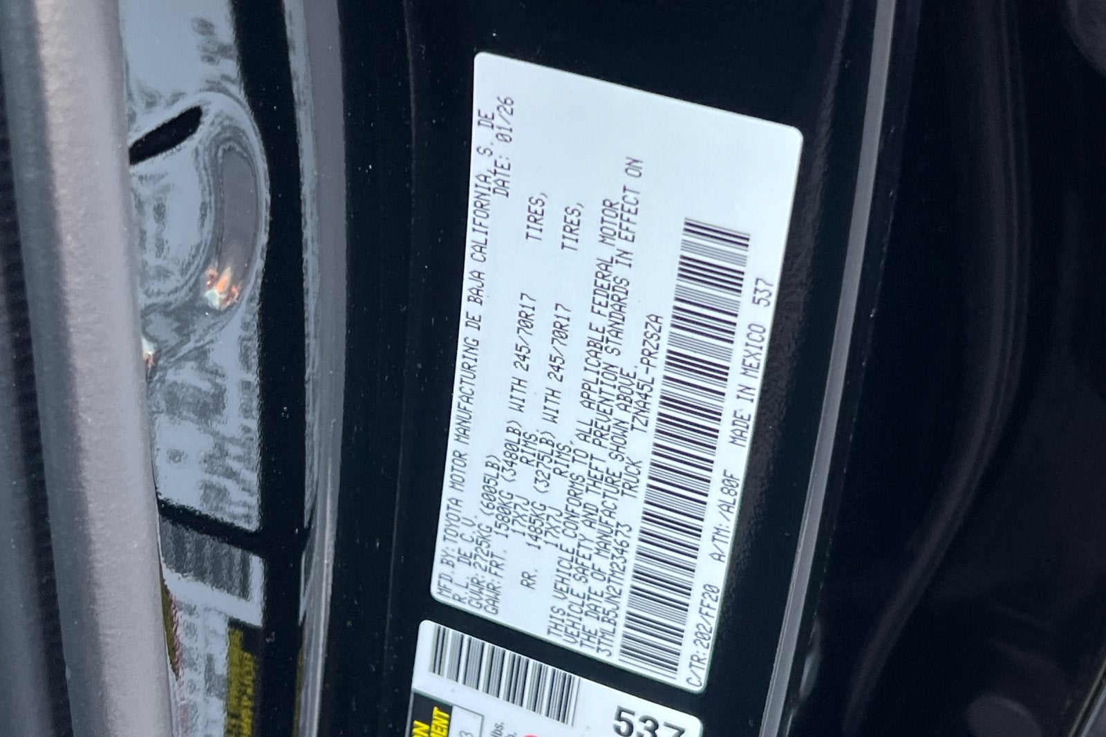 2026 Toyota Tacoma SR5