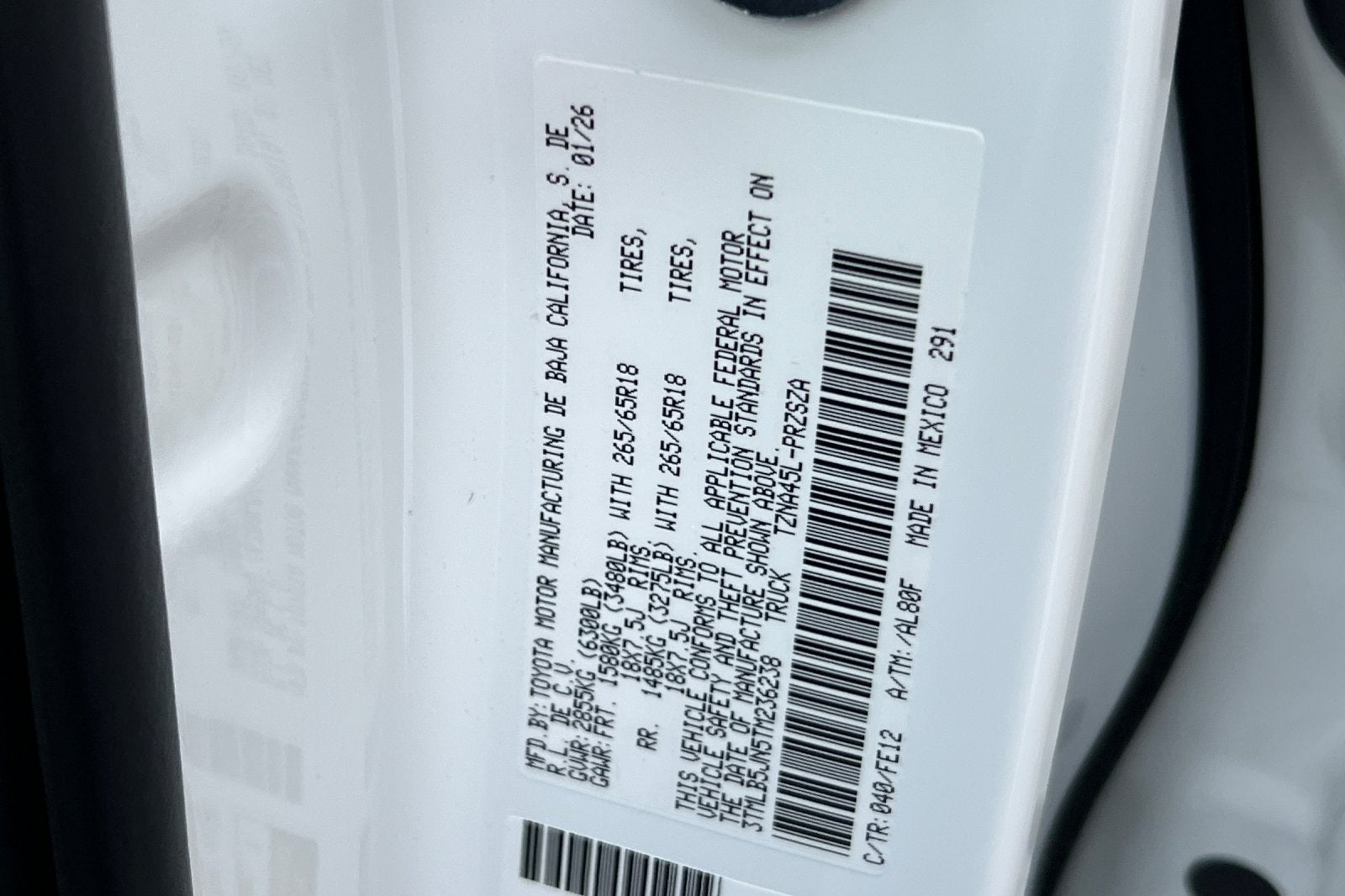 2026 Toyota Tacoma TRD Sport