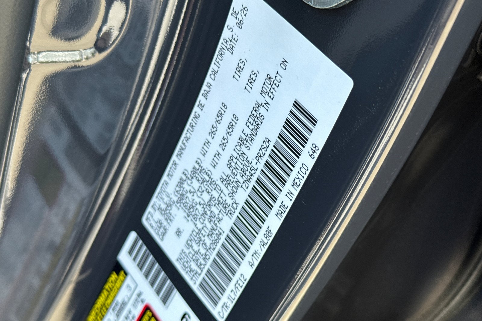 2026 Toyota Tacoma TRD Sport