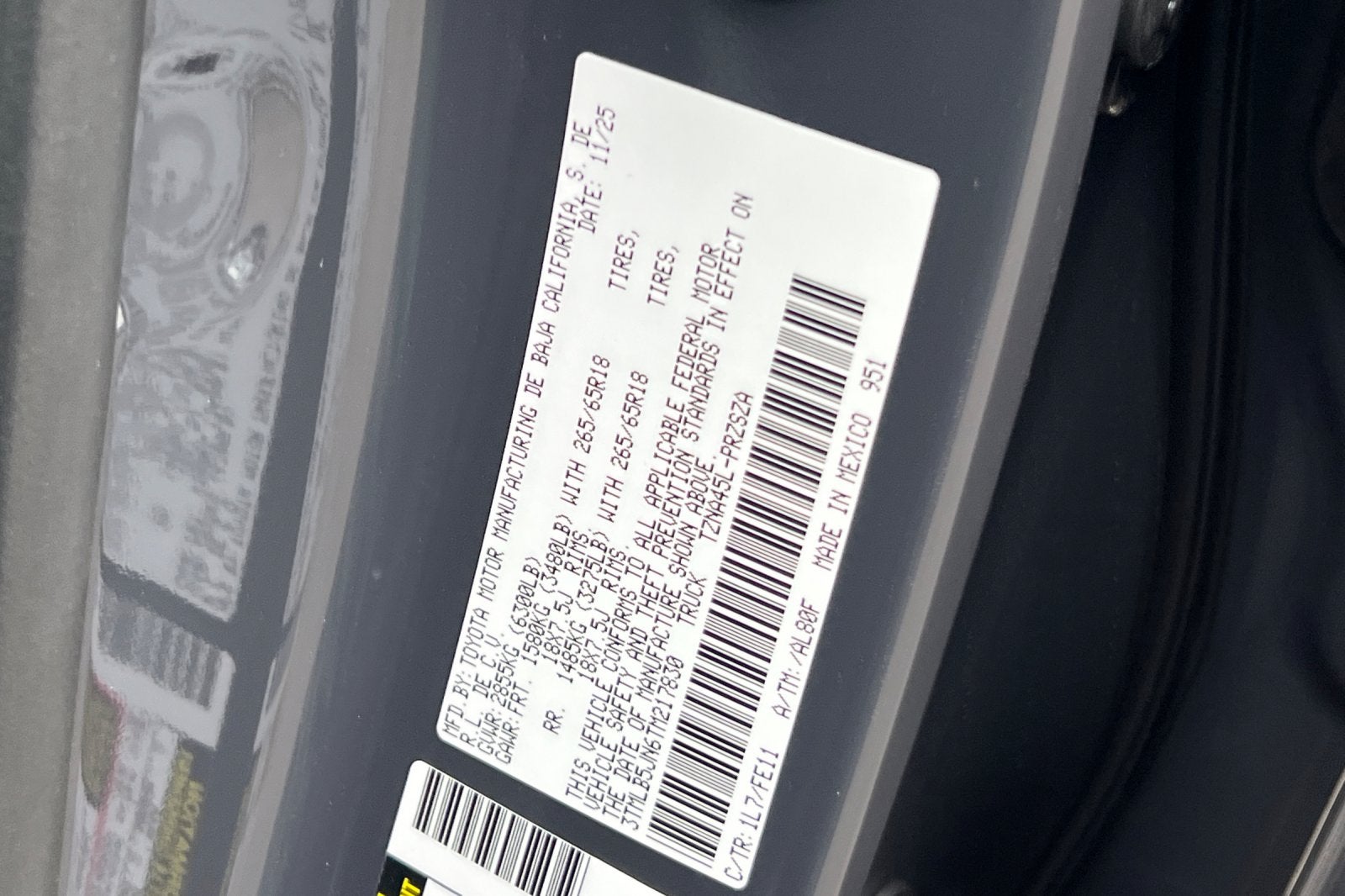 2026 Toyota Tacoma TRD Sport