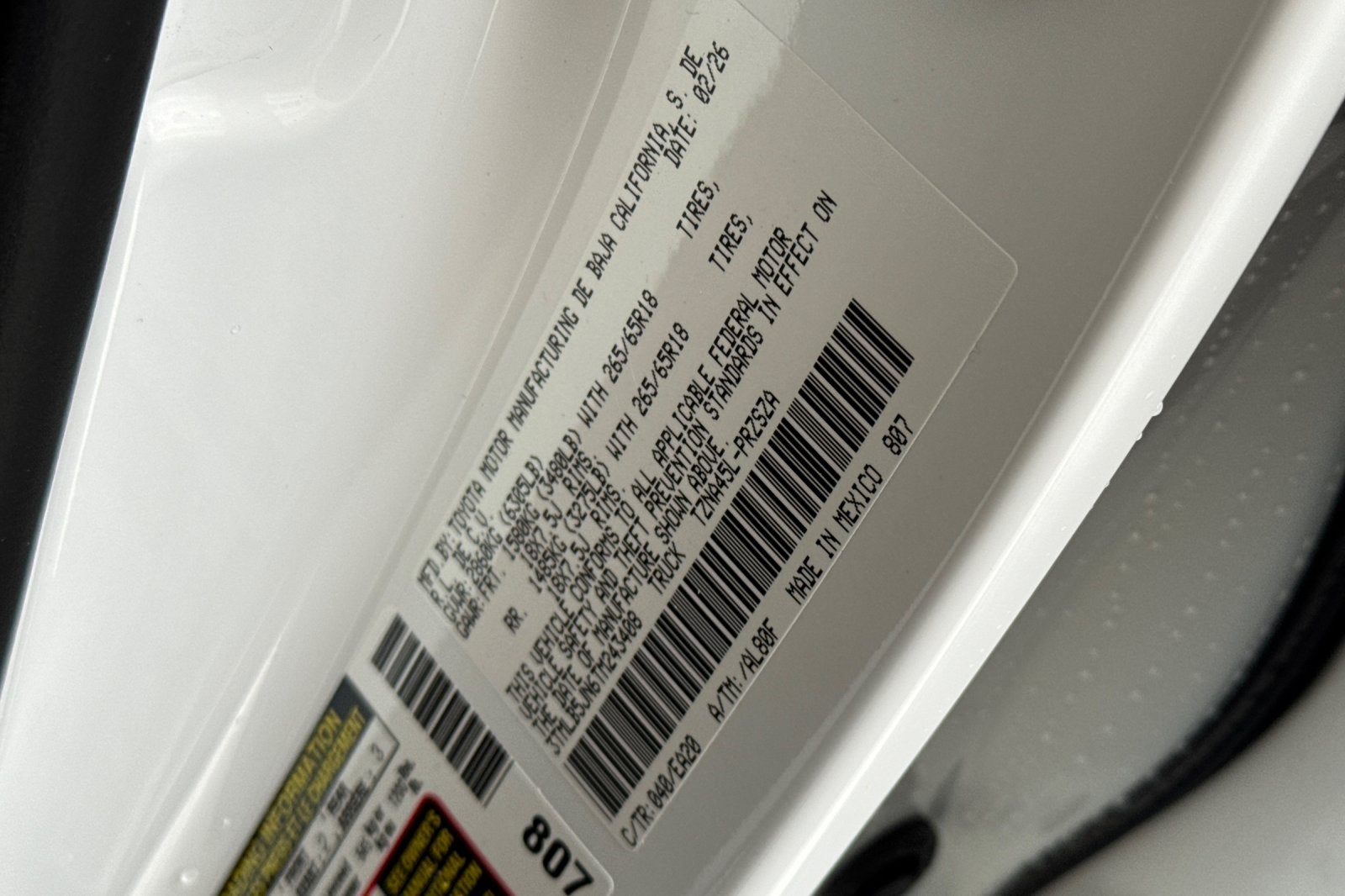 2026 Toyota Tacoma TRD Off-Road