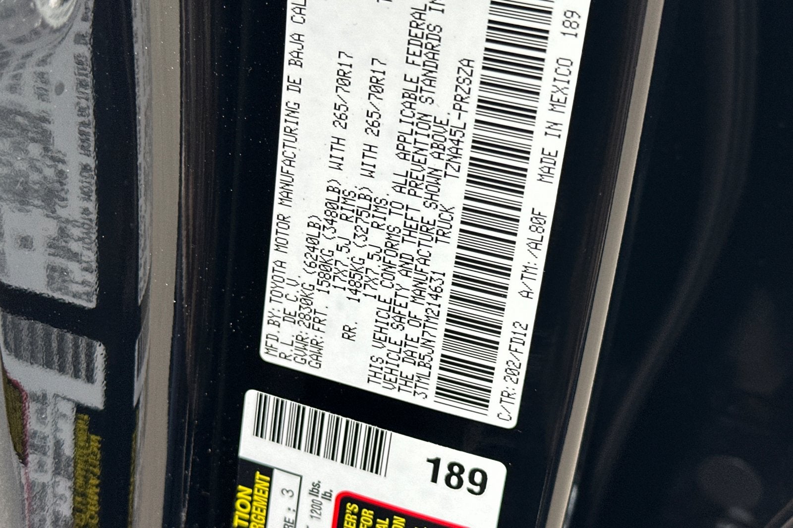 2026 Toyota Tacoma TRD Off-Road