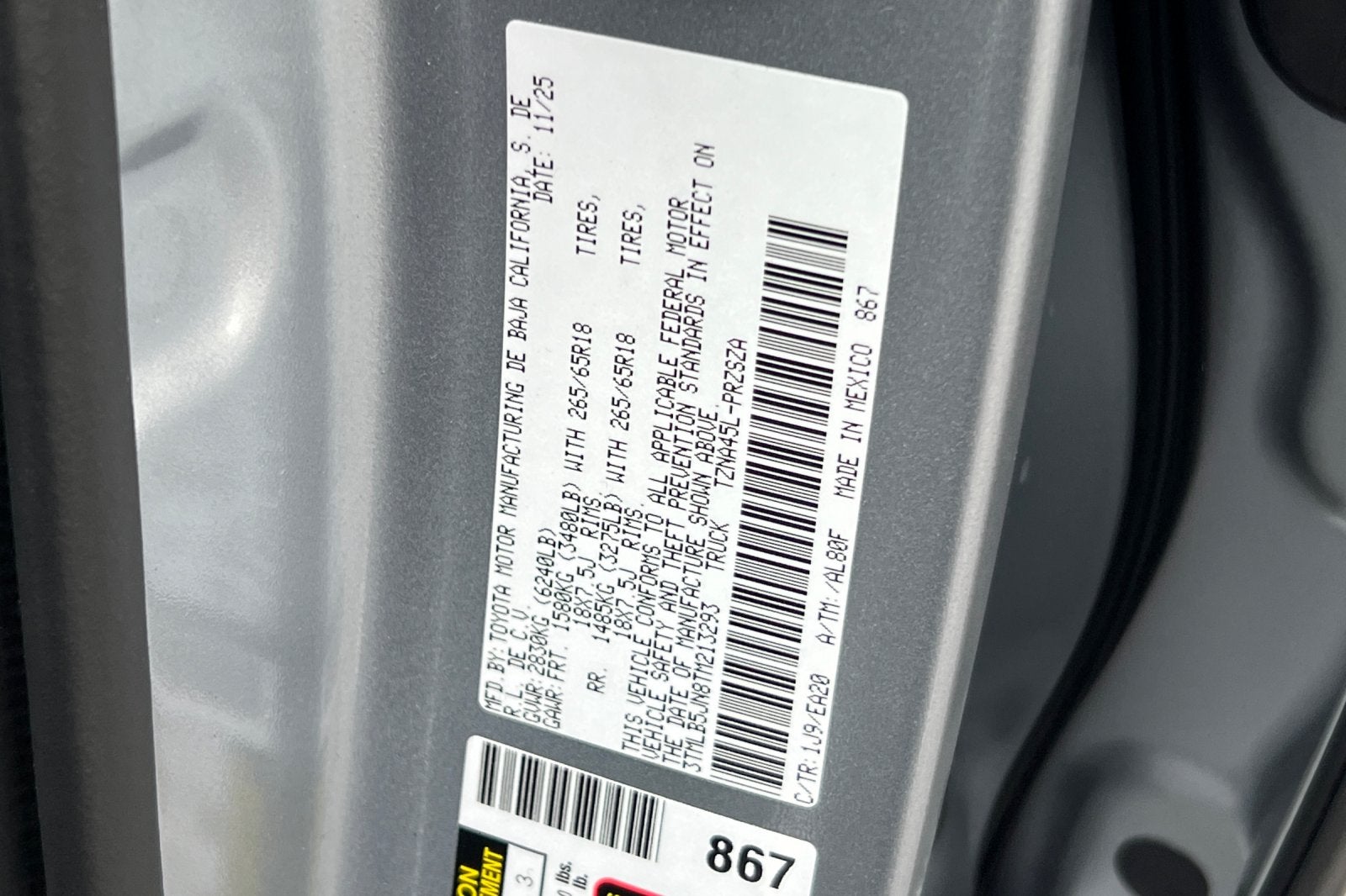 2026 Toyota Tacoma TRD Off-Road