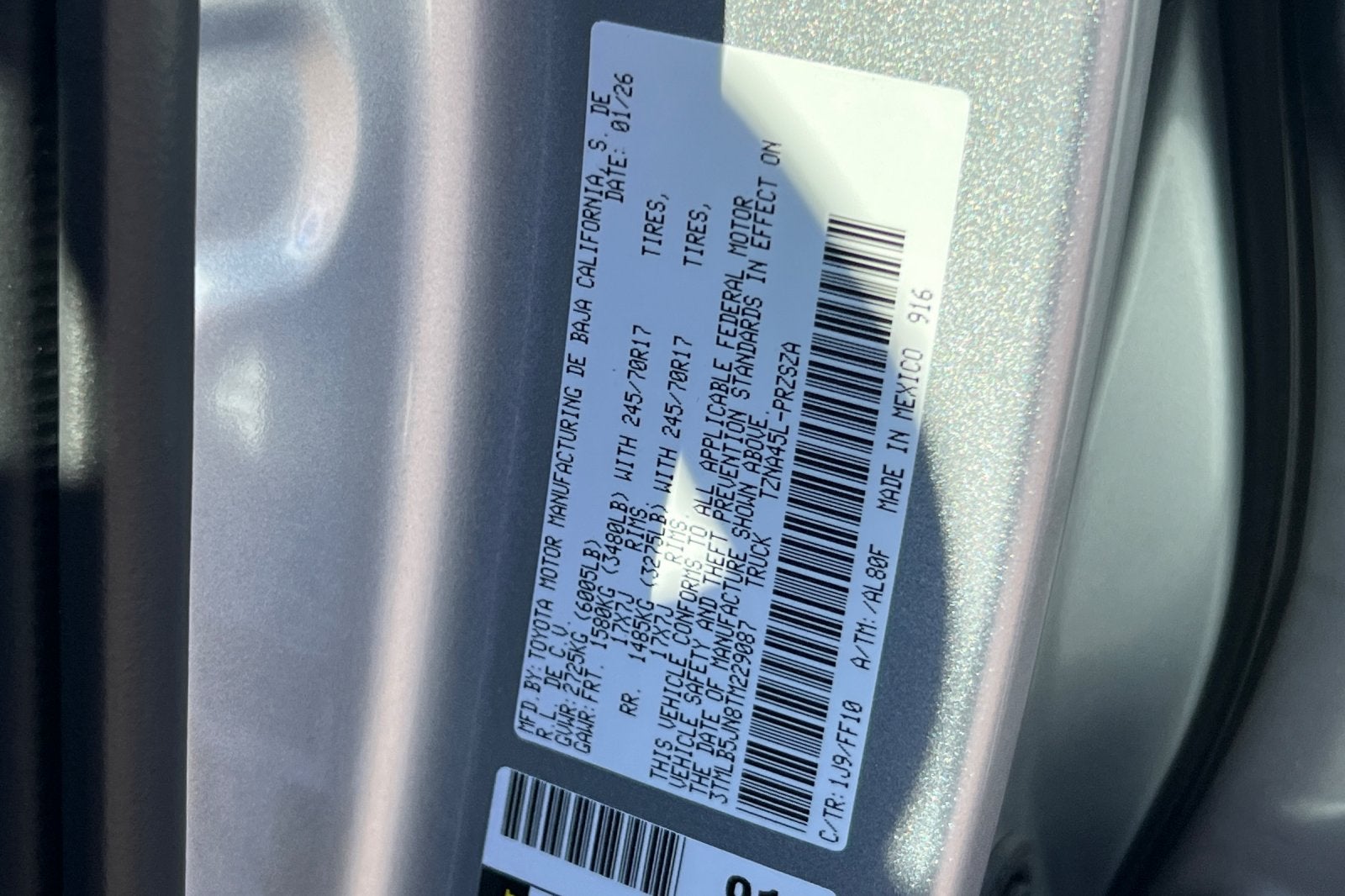 2026 Toyota Tacoma SR5