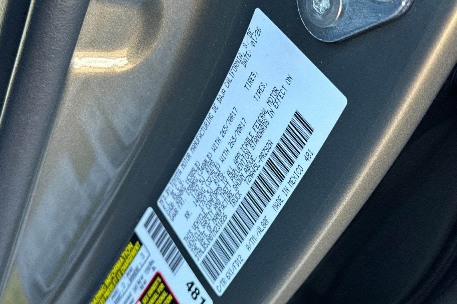 2026 Toyota Tacoma TRD Off-Road