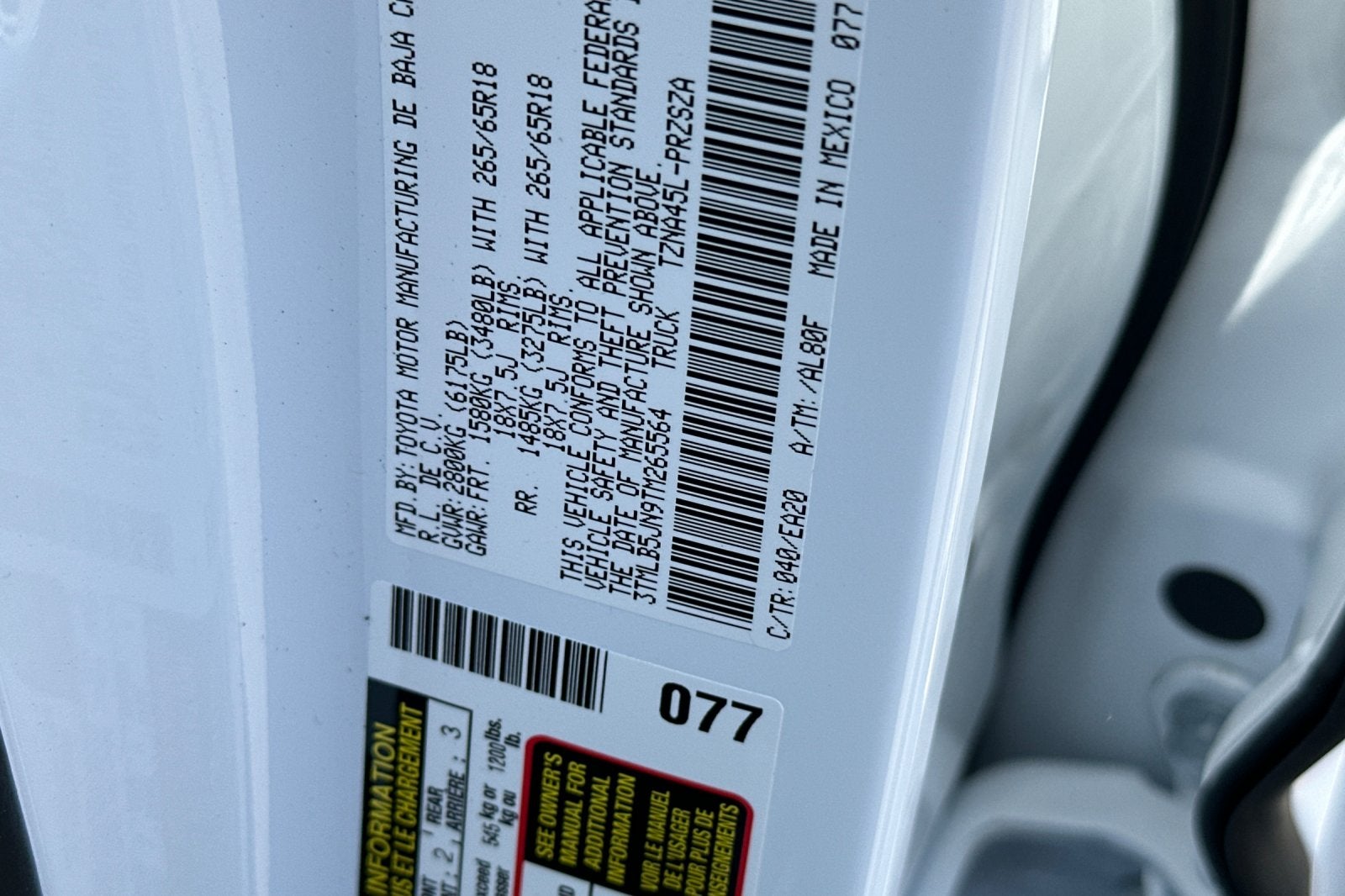 2026 Toyota Tacoma TRD Sport