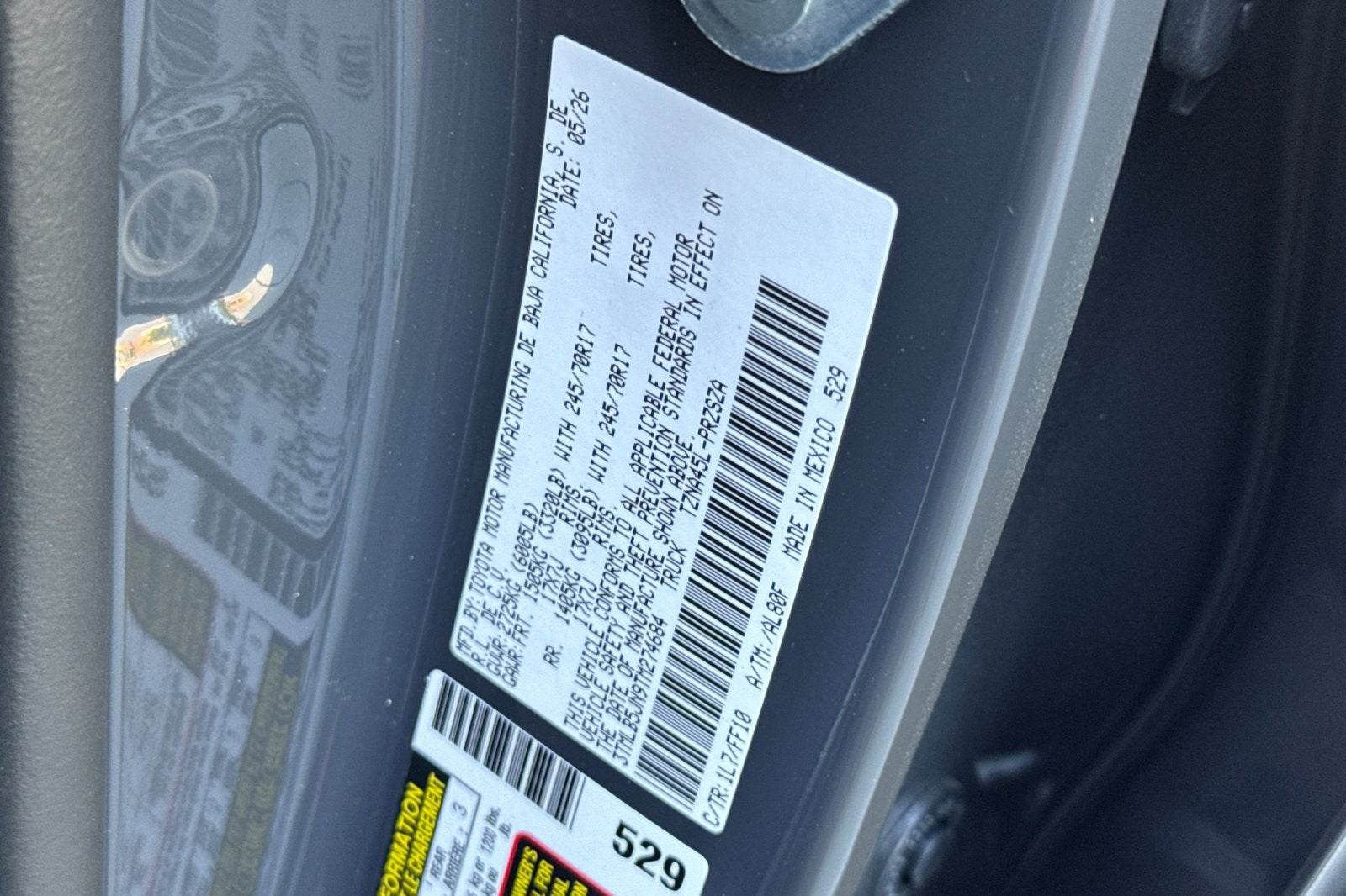 2026 Toyota Tacoma SR5