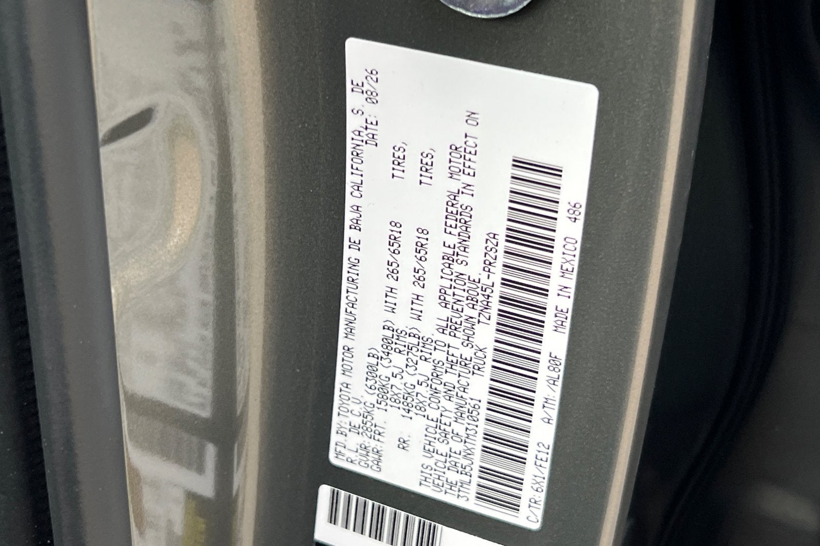 2026 Toyota Tacoma TRD Sport