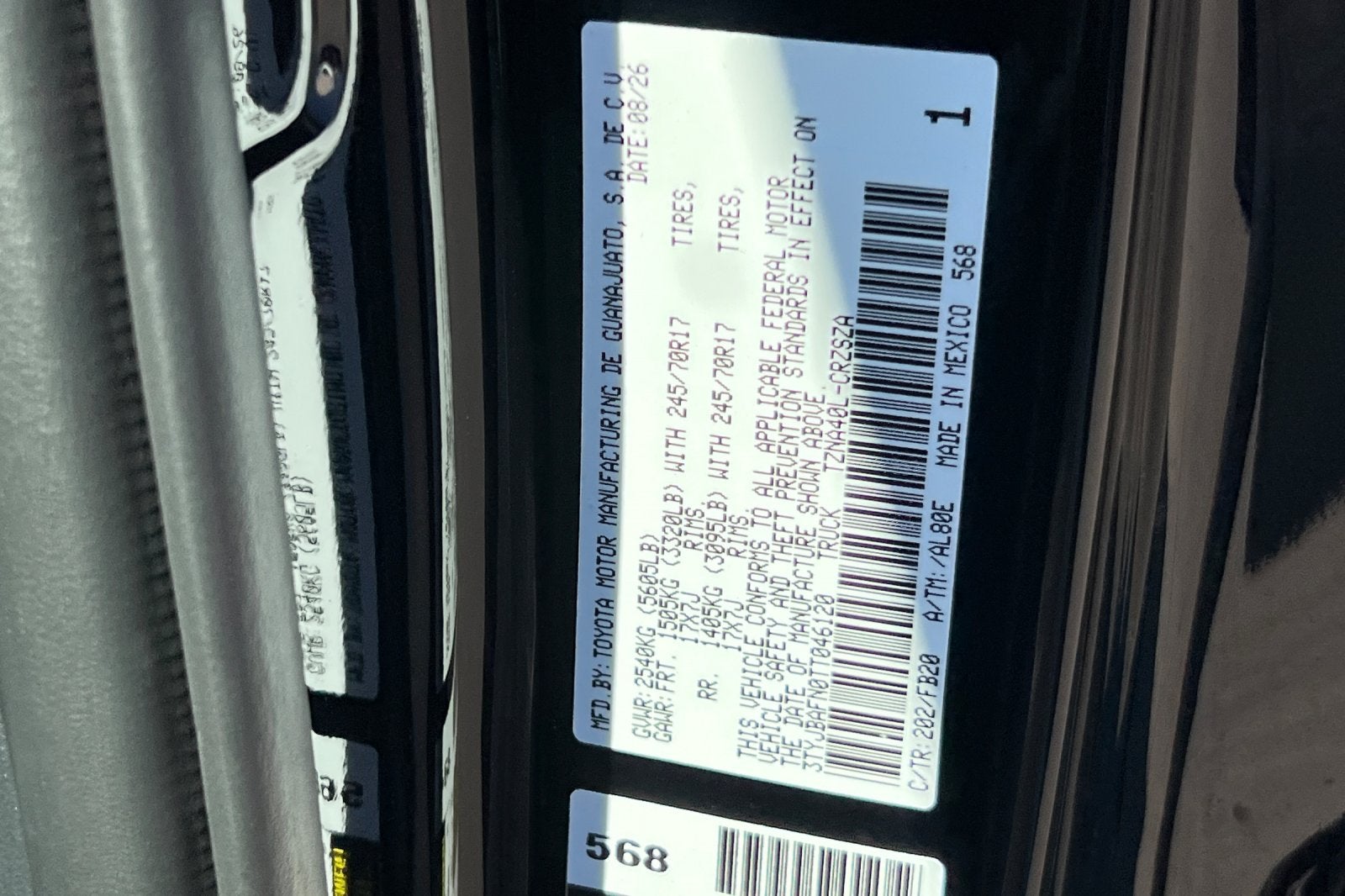 2026 Toyota Tacoma SR5