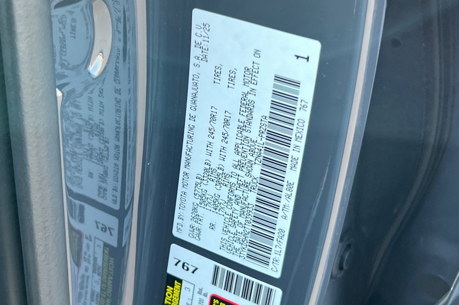 2026 Toyota Tacoma SR