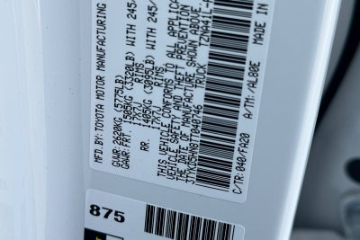 2026 Toyota Tacoma SR