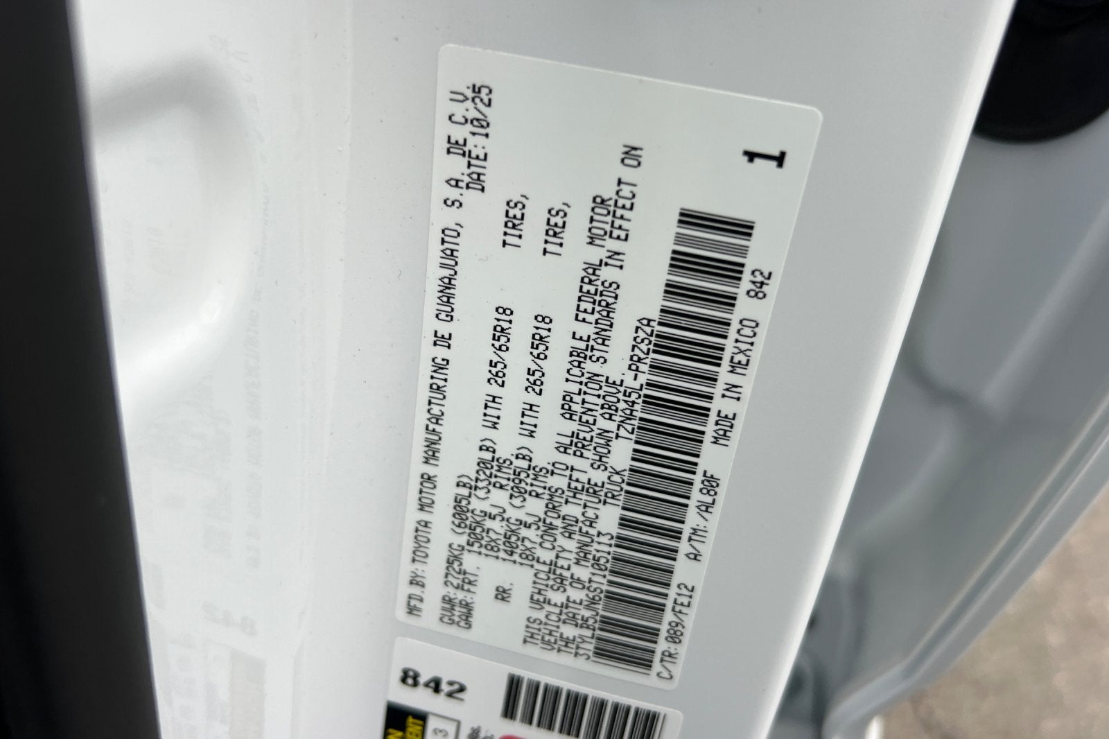 2025 Toyota Tacoma TRD Sport