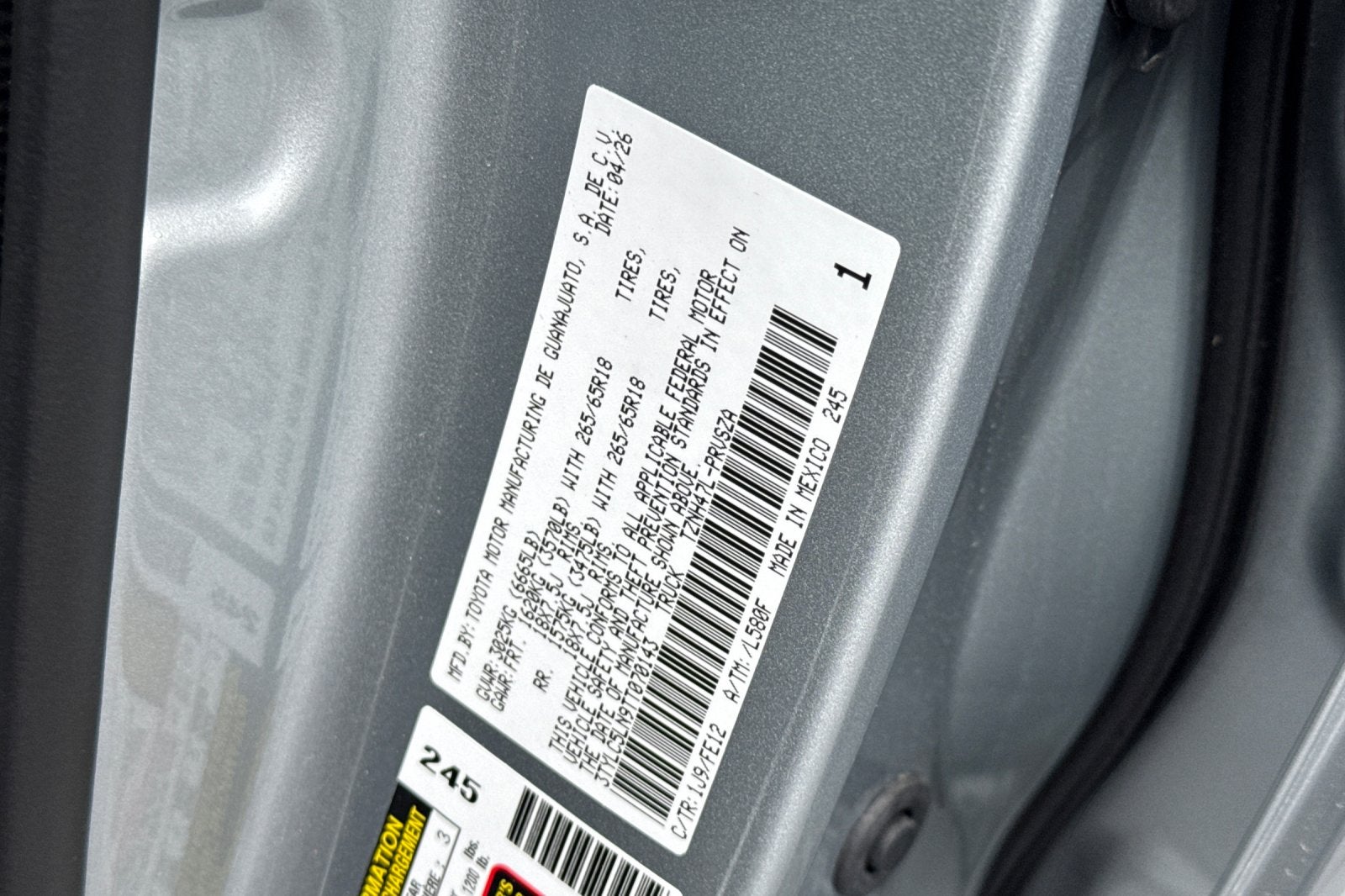 2026 Toyota Tacoma i-FORCE MAX Tacoma TRD Sport