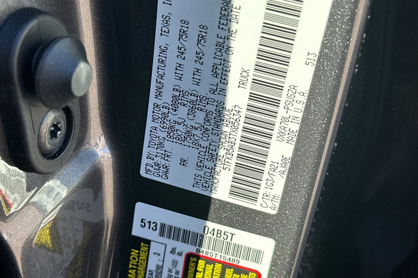 2026 Toyota Tundra SR