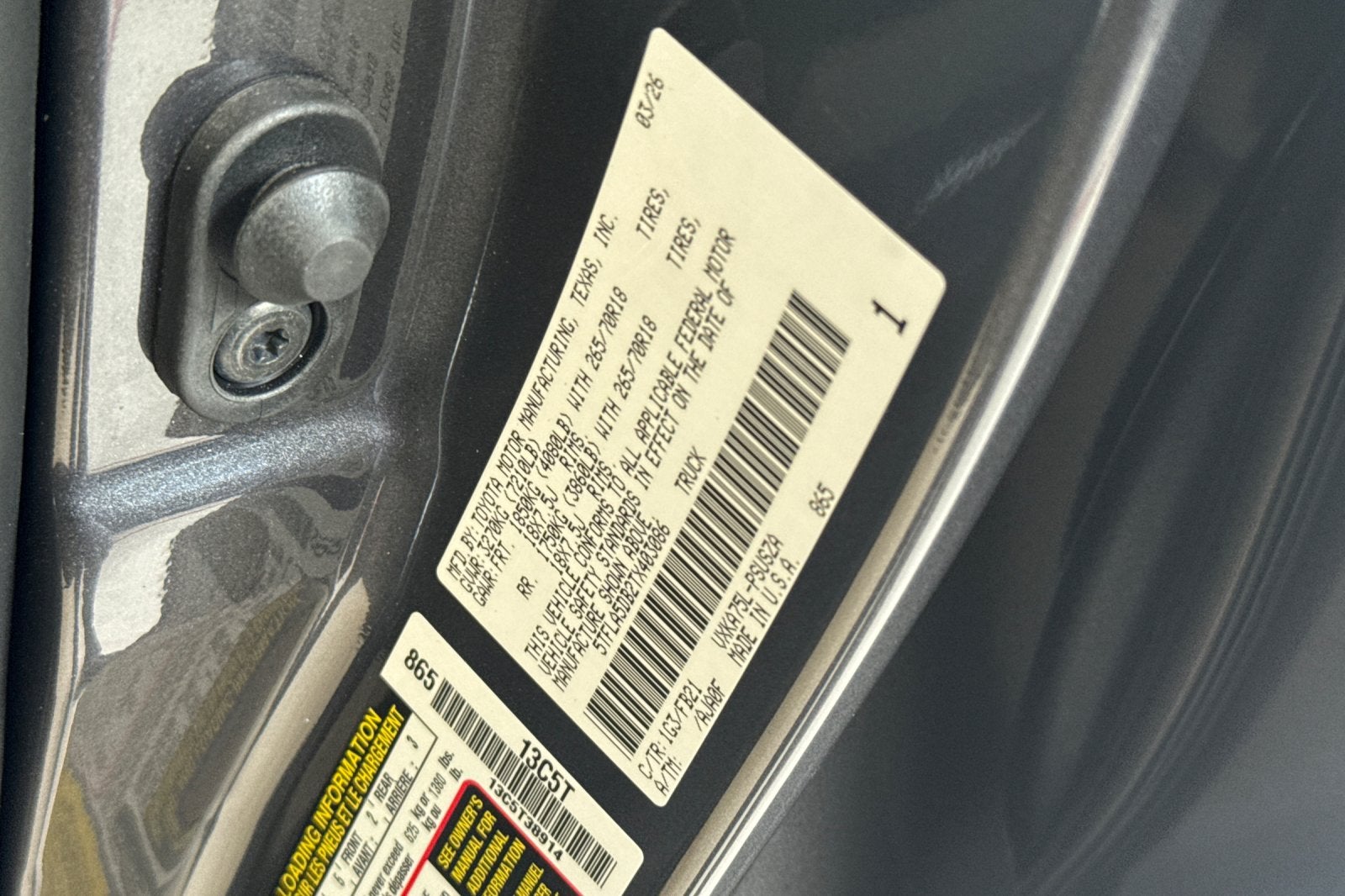 2026 Toyota Tundra SR5