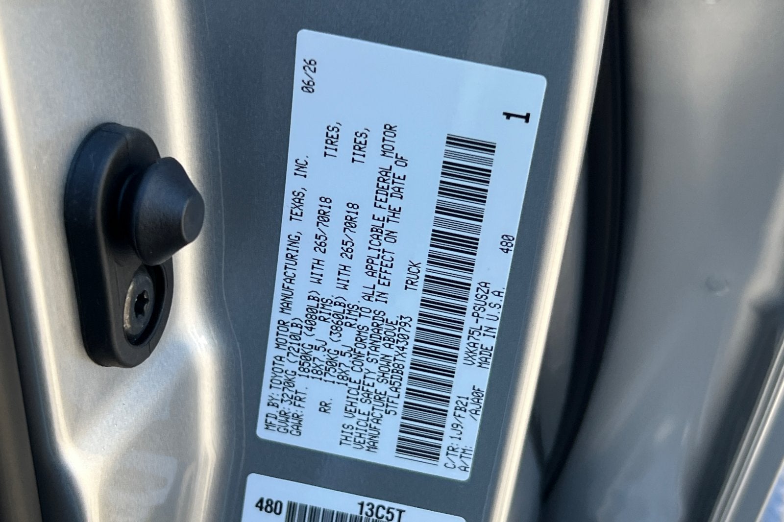 2026 Toyota Tundra SR5