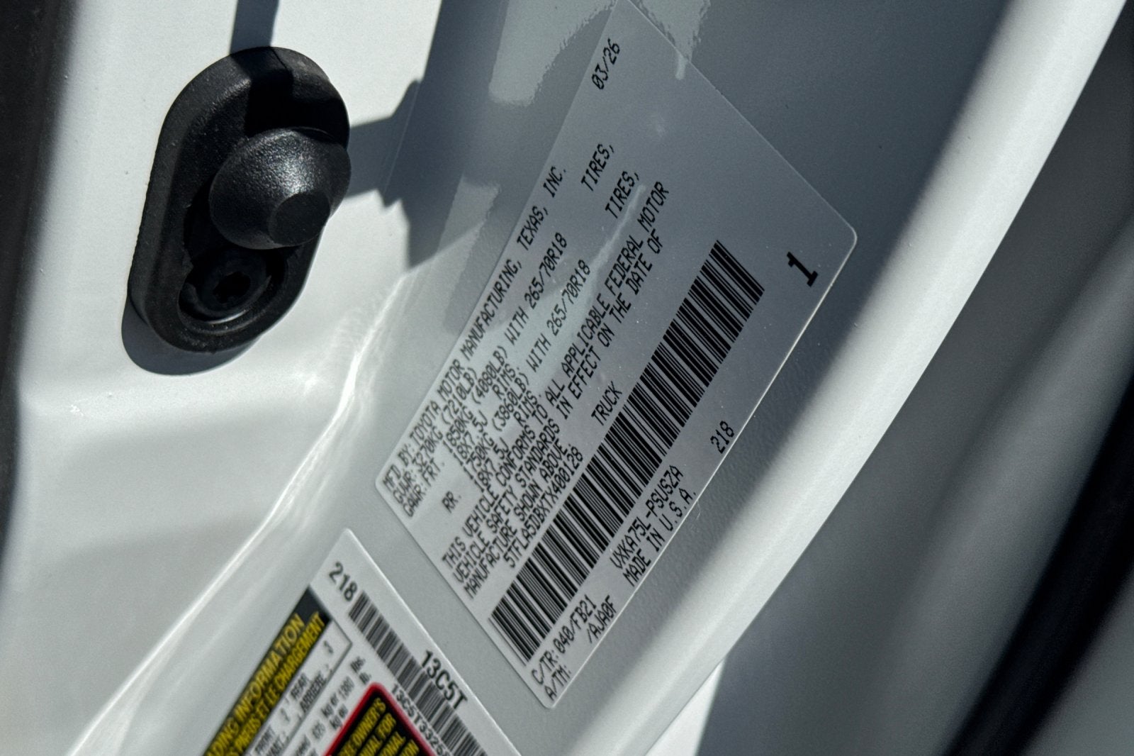 2026 Toyota Tundra SR5