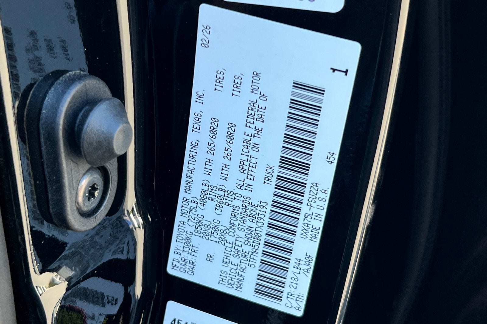 2026 Toyota Tundra 1794 Edition