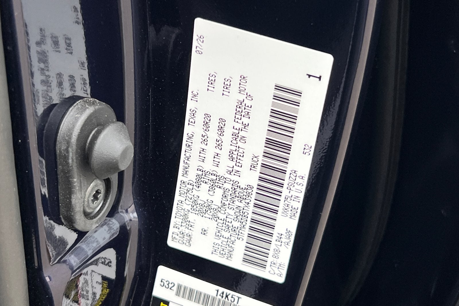 2026 Toyota Tundra 1794 Edition