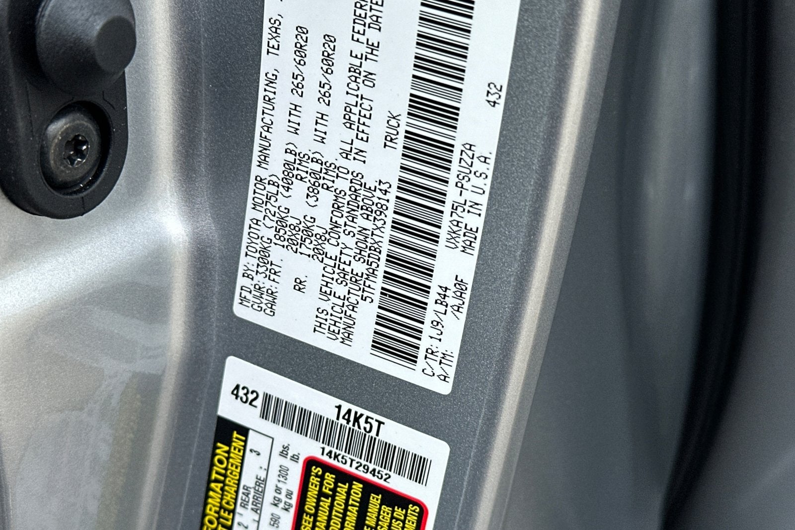 2026 Toyota Tundra 1794 Edition