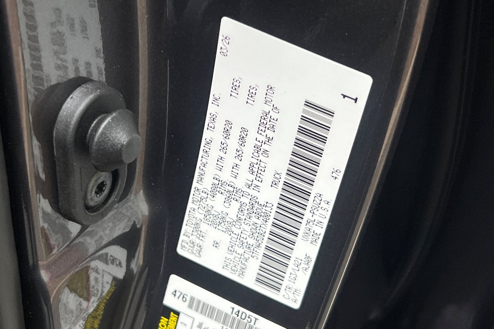 2026 Toyota Tundra Platinum