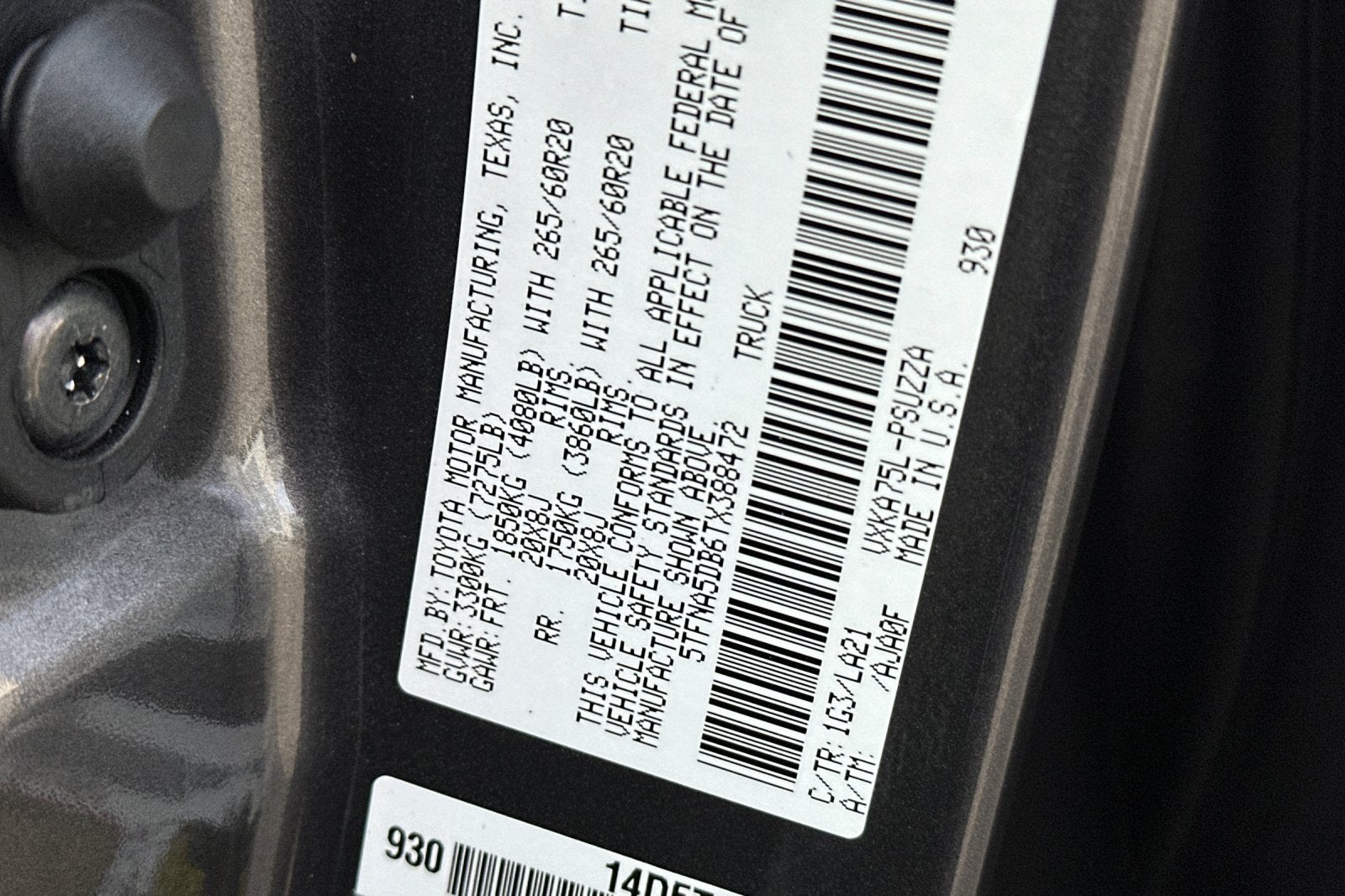 2026 Toyota Tundra Platinum