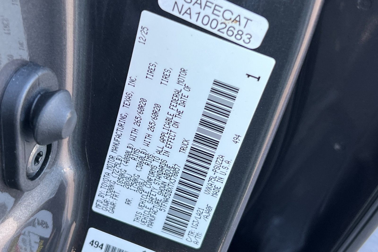 2026 Toyota Tundra Platinum