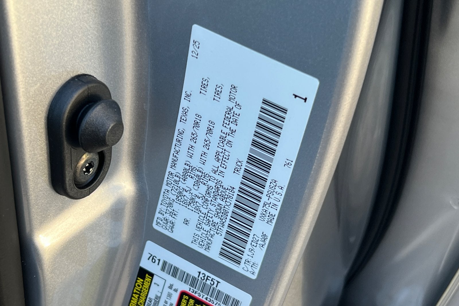 2026 Toyota Tundra SR5