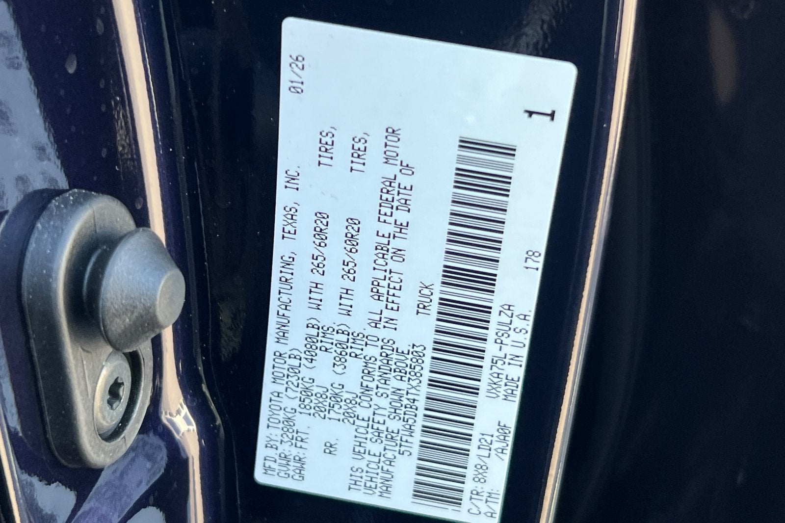 2026 Toyota Tundra Limited