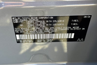 2027 Toyota C-HR SE