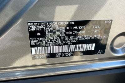 2026 Toyota bZ XLE