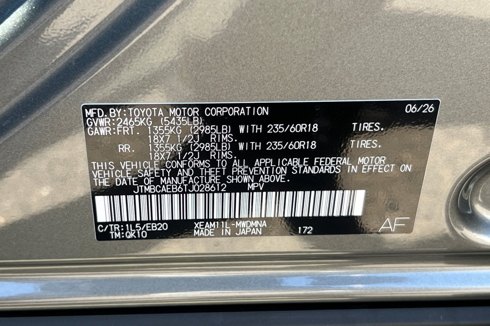 2026 Toyota bZ XLE