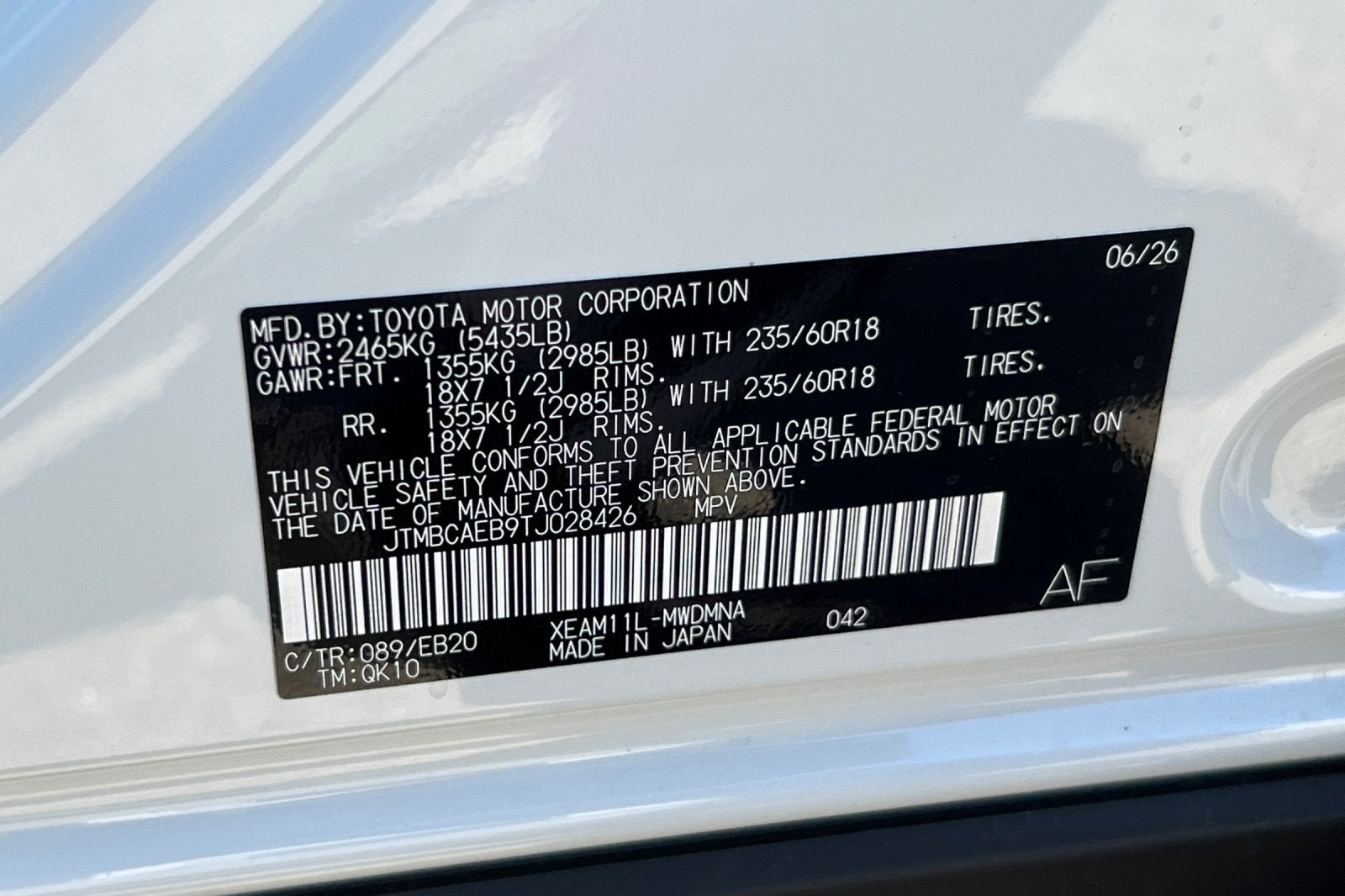 2026 Toyota bZ XLE