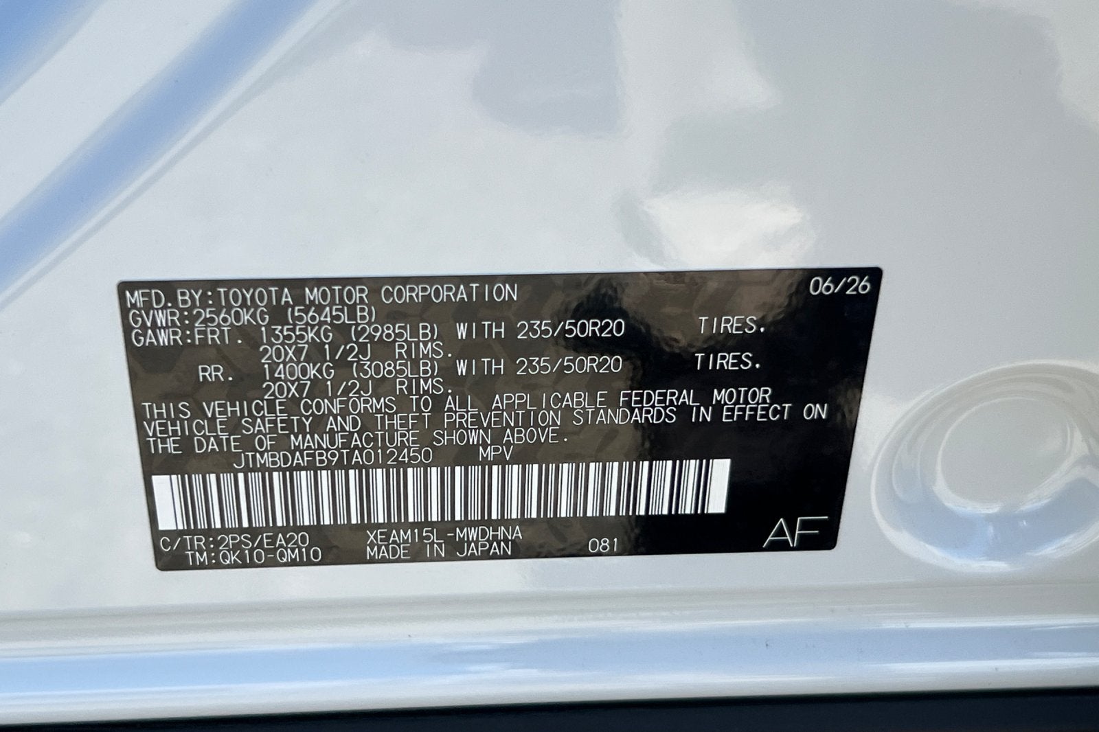 2026 Toyota bZ Limited