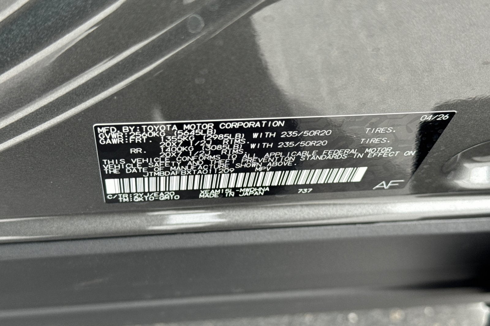 2026 Toyota bZ Limited