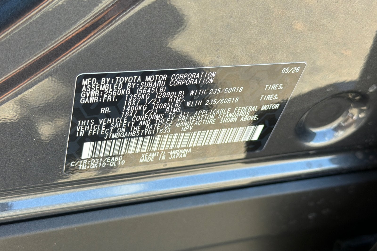 2026 Toyota bZ Woodland AWD