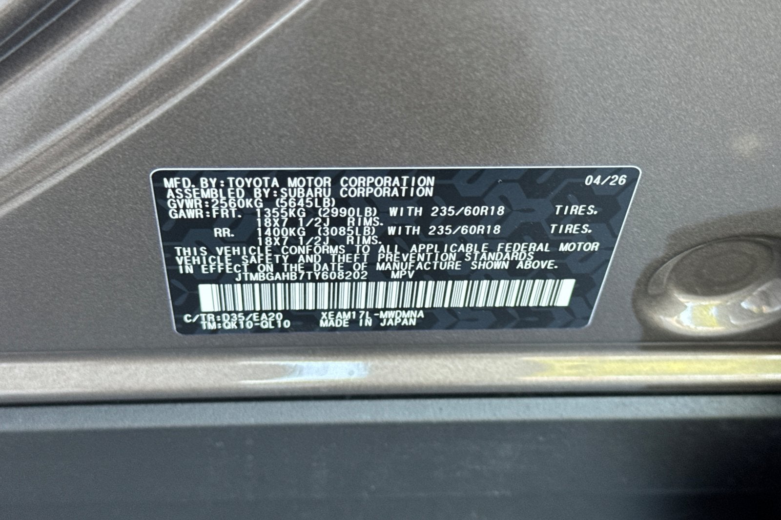 2026 Toyota bZ Woodland AWD