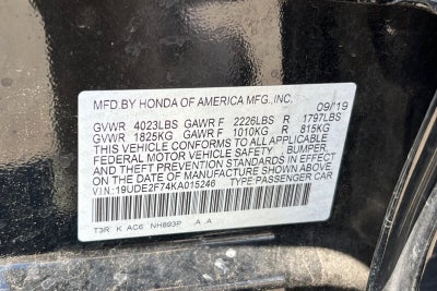 2019 Acura ILX w/Premium Pkg