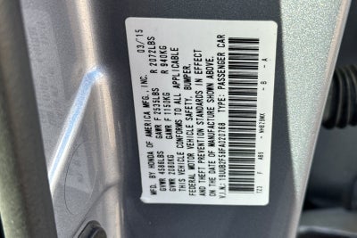 2015 Acura TLX V6 Tech