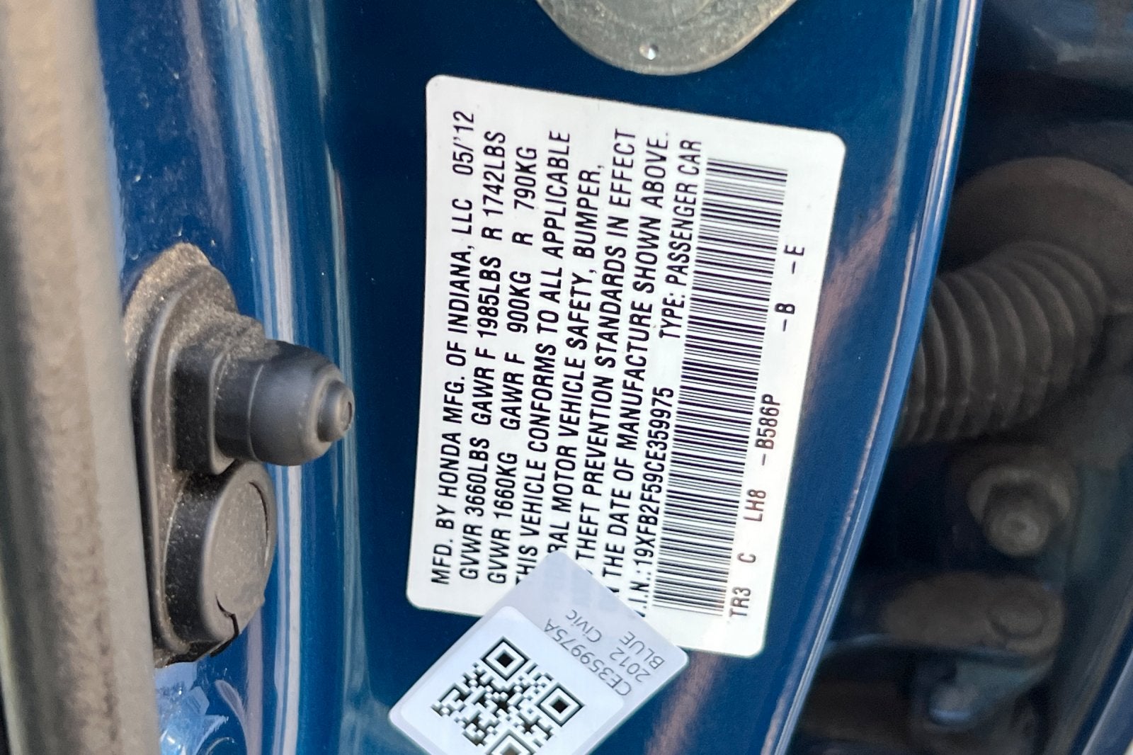 2012 Honda Civic LX
