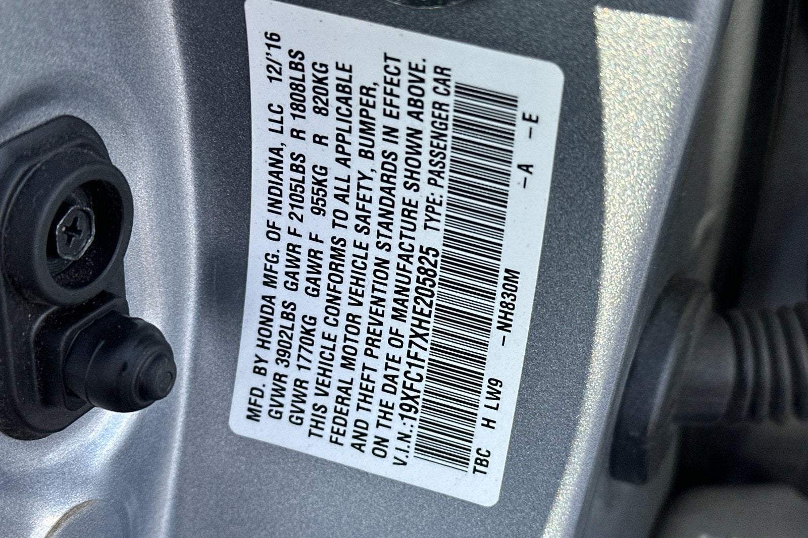 2017 Honda Civic Base